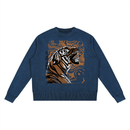 Mineral Wash Oversized Sweater - Tiger