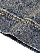 Vintage Wash Baggy Denim Shorts - Third Vision