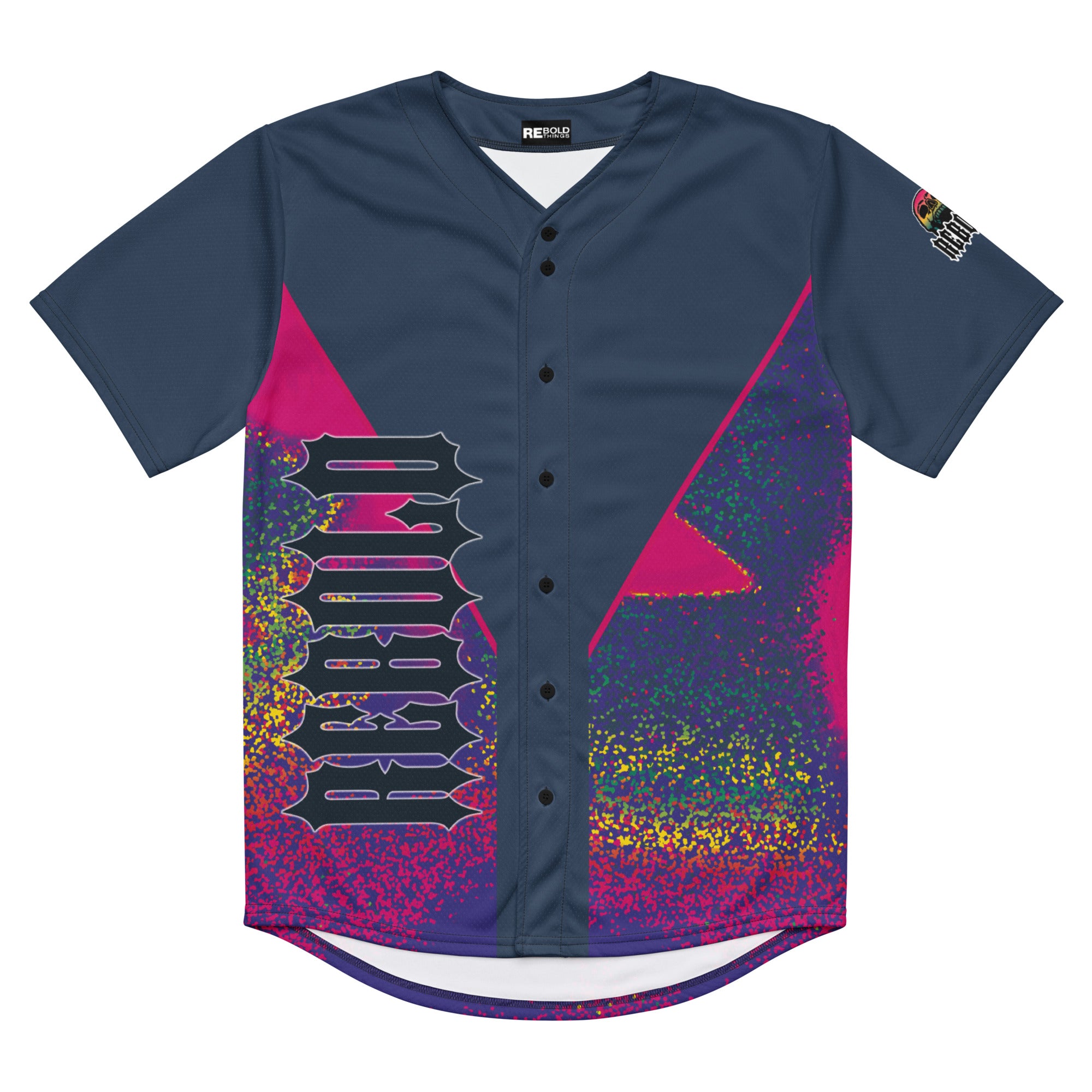 TOO BOLD - Recycled baseball jersey