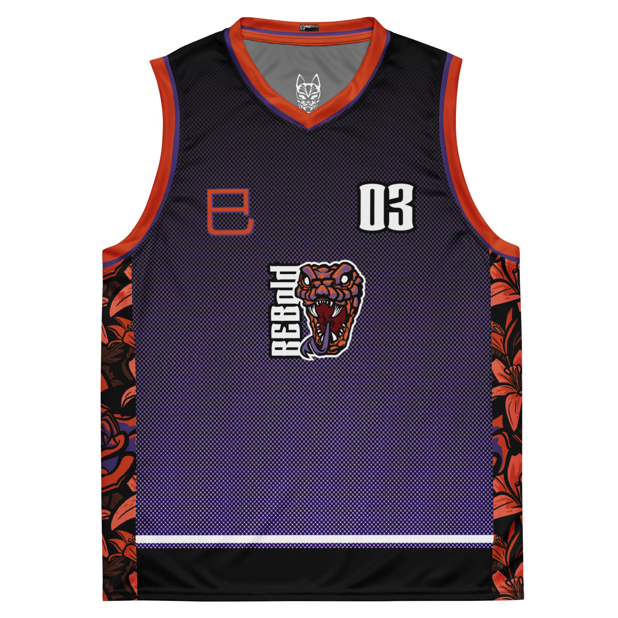 Recycled Basketball Jersey - Venomous Vibes