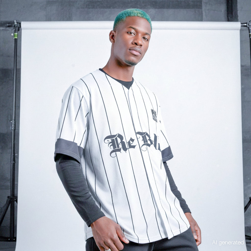 Camiseta de béisbol reciclada
