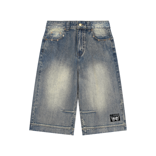Denim,Cotton,baggy,streetwear,unisex,urban,eye,kitsune