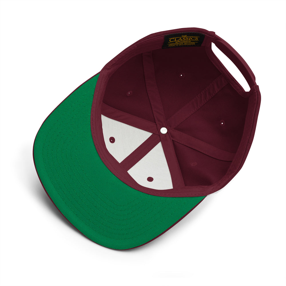 Snapback Hat - Embroidery Snake Mascot