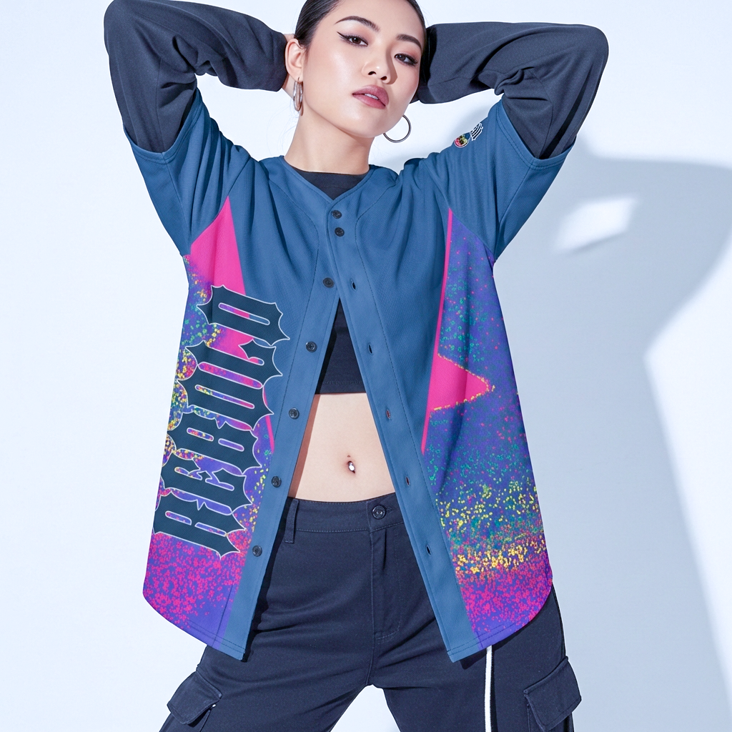 TOO BOLD - Recycled baseball jersey