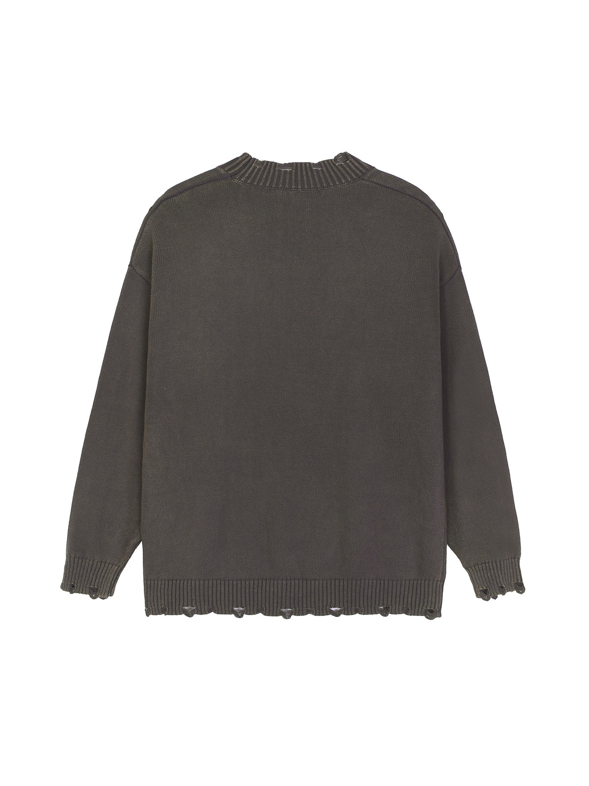 Oversized Washed Sweater - Tiger