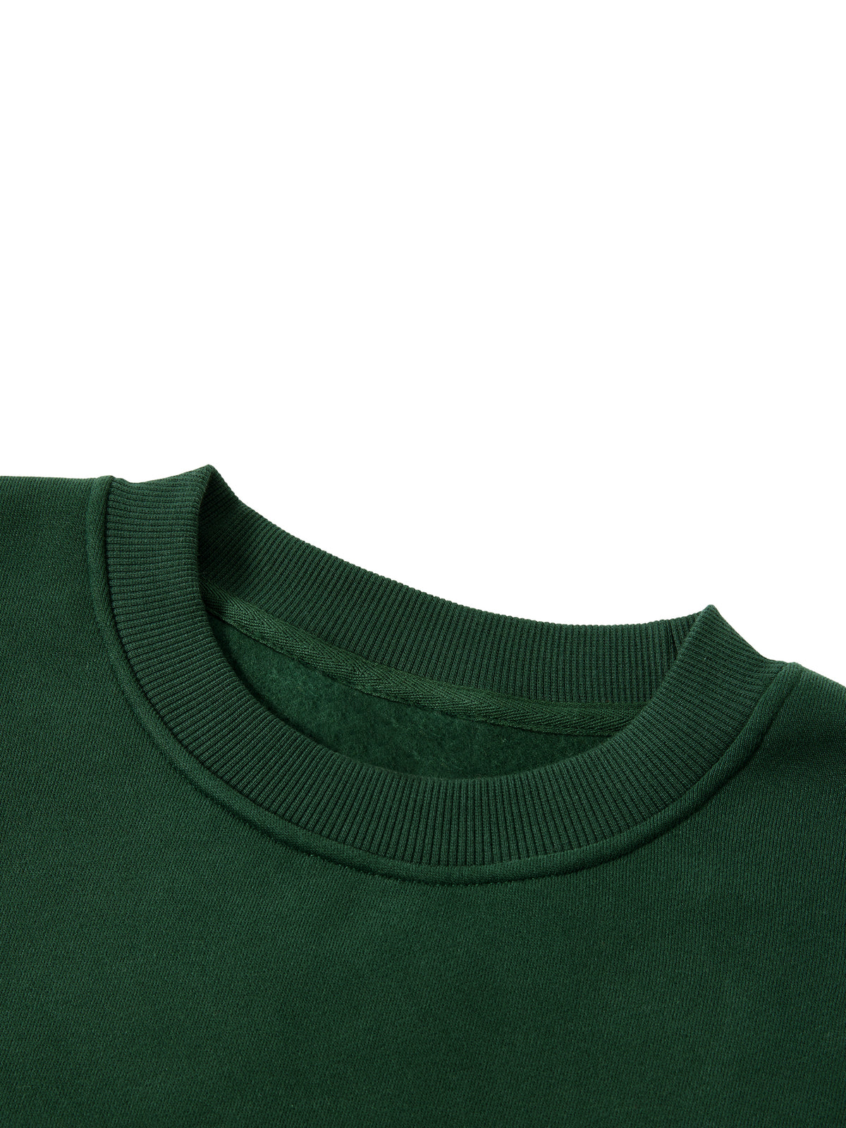 Boxy Fleece Sweatshirt - Tiger in Chrysanthemum Blossom