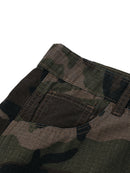 Camo Barrel Leg Cargo Pants - Old School Peonies