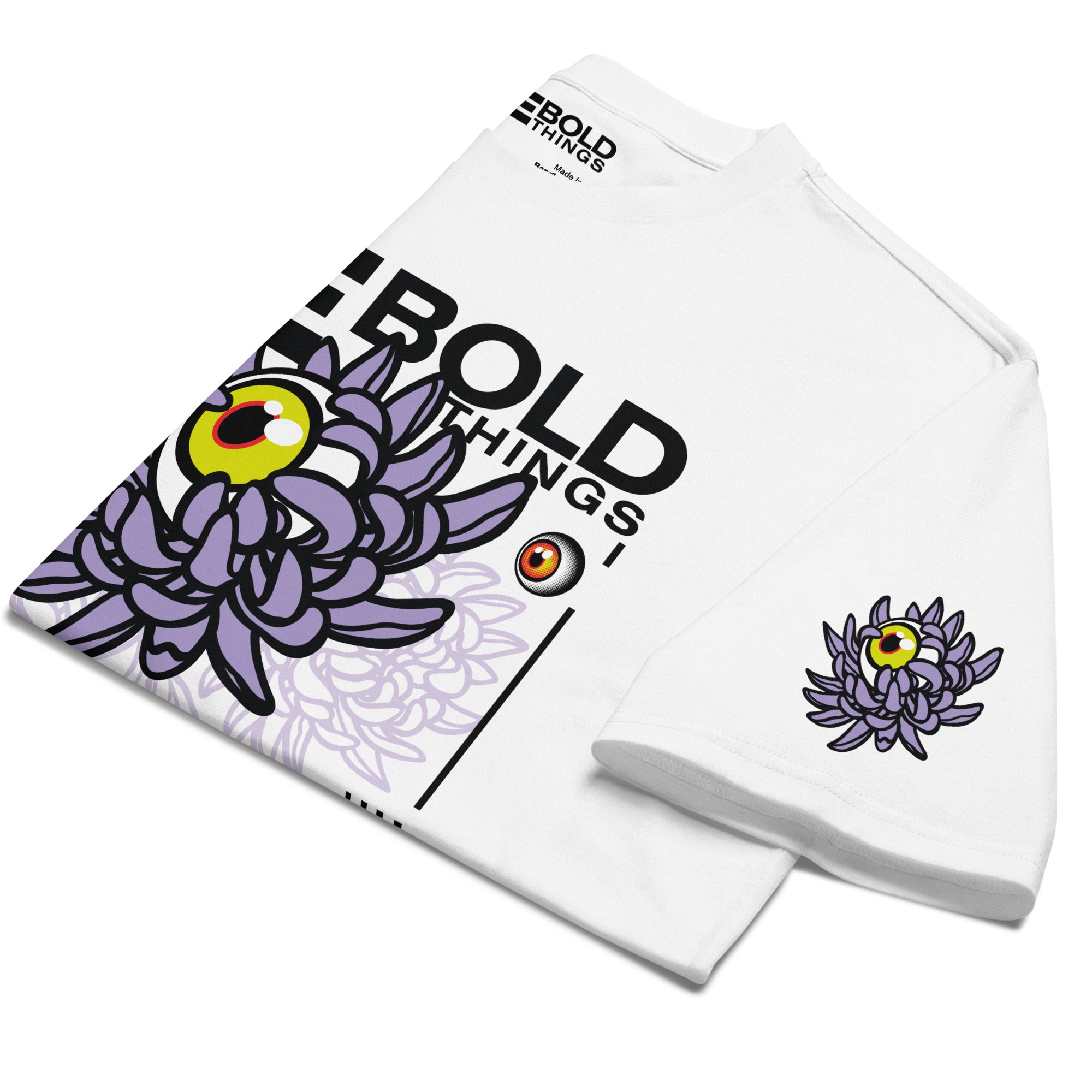 Oversized heavyweight t-shirt - Third Petal Vision