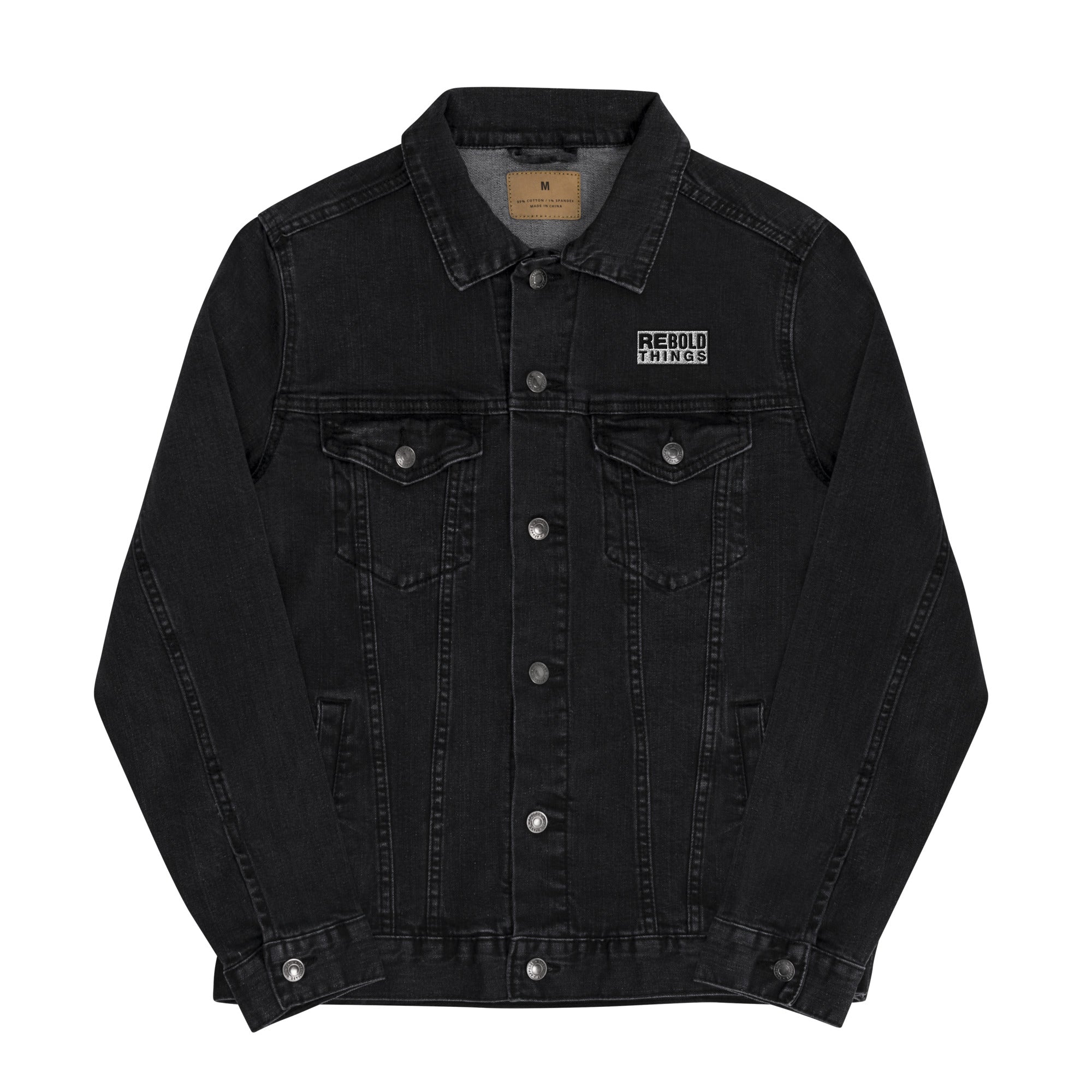 Denim Jacket - Logo Embroidery