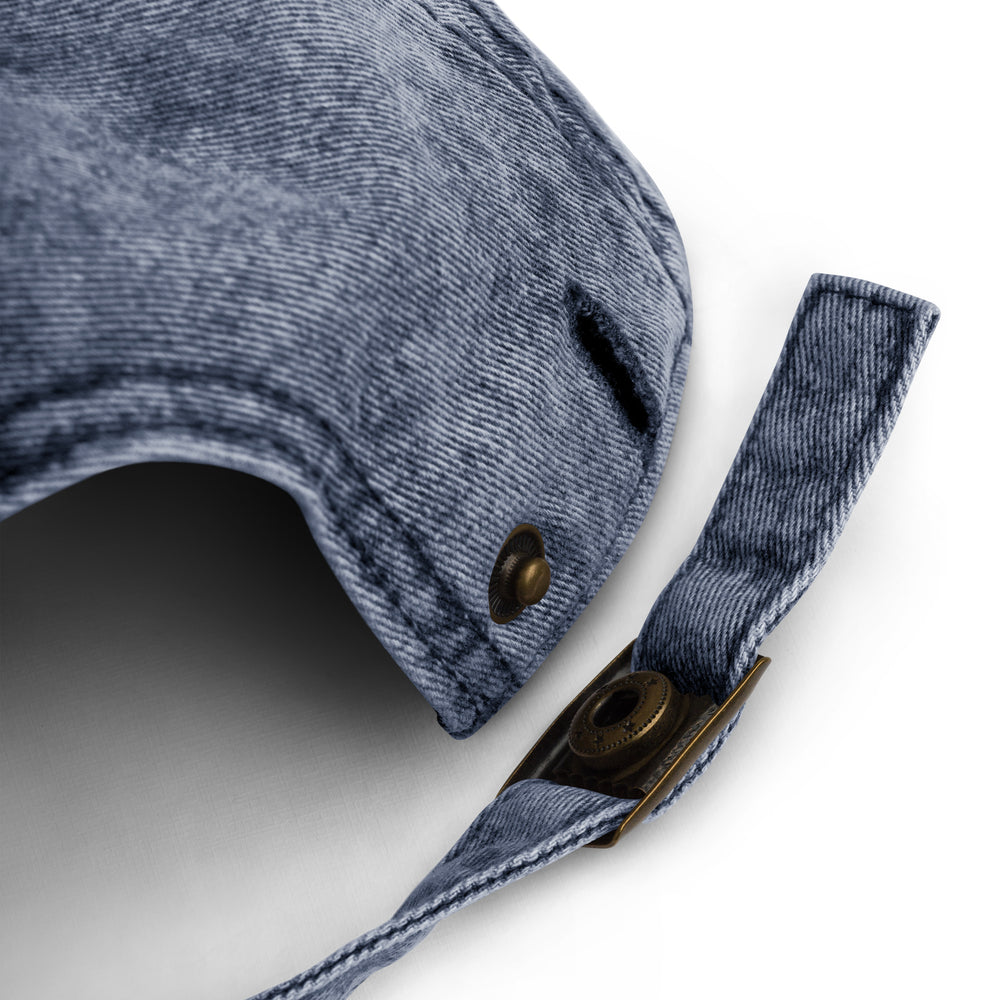 Vintage Cotton Twill Cap - Embroidered